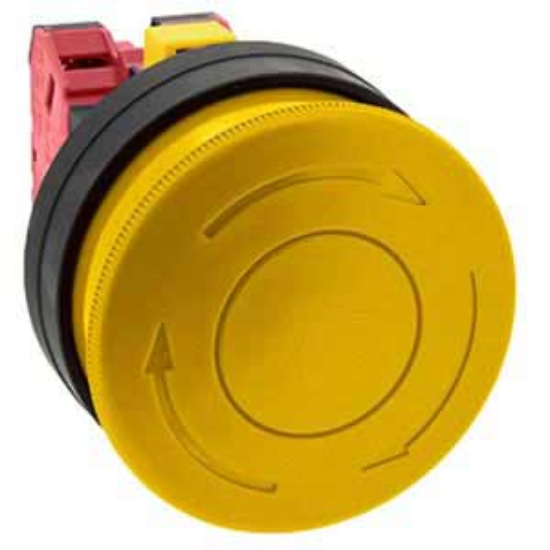 Ảnh của Công tắc dừng khẩn cấp  ( có khối tiếp điểm tháo rời) IDEC HW1B-V502Y 