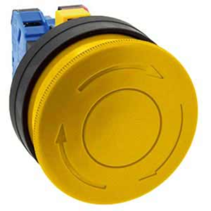 Ảnh của Công tắc dừng khẩn cấp  ( có khối tiếp điểm tháo rời) IDEC HW1B-V511Y 