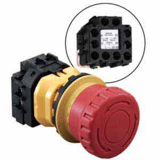 Ảnh của Nút dừng khẩn cấp D30  IDEC XN1E-LV402Q4MR 