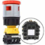 Ảnh của XN4E-BL411MRH - Nút dừng khẩn Idec màu đỏ, D30, 1NO+1NC