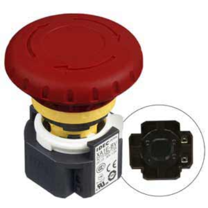 Ảnh của Nút nhấn khẩn cấp D16 IDEC XA1E-BV401R 
