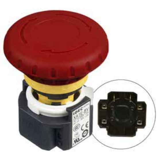 Ảnh của Nút nhấn khẩn cấp D16 IDEC XA1E-BV403R 