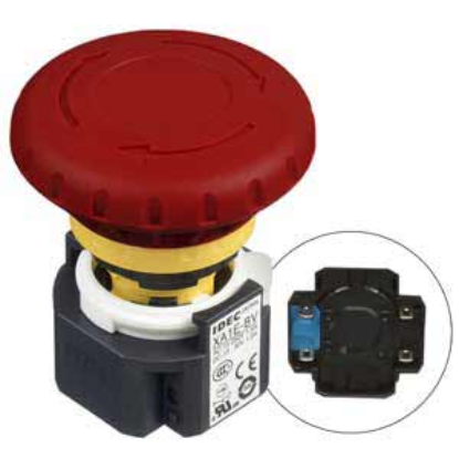 Ảnh của Nút nhấn khẩn cấp D16 IDEC XA1E-BV411R 