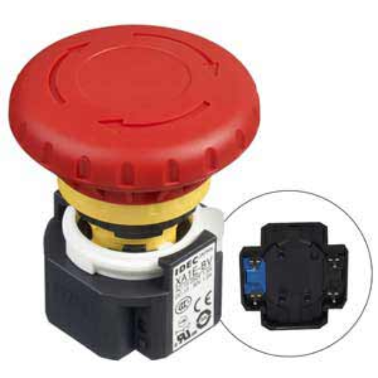 Ảnh của Nút nhấn khẩn cấp D16 IDEC XA1E-BV411VRH 