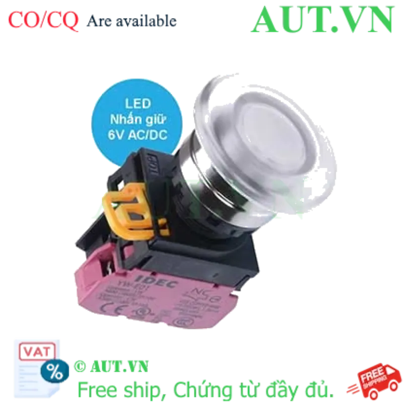 Ảnh của Nút ấn IDEC YW4L-A4E01Q2PW .