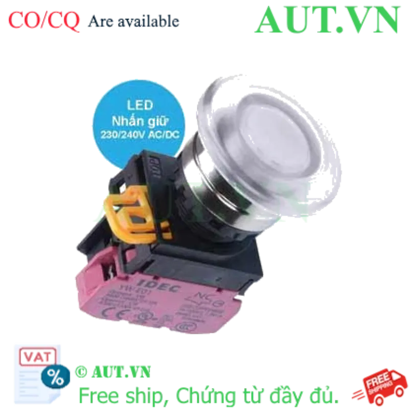 Ảnh của Nút ấn IDEC YW4L-A4E01QM3PW .