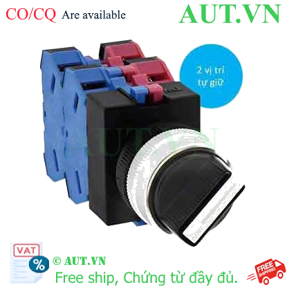 Ảnh của Chuyển mạch 2 vị trí tự giữ IDEC ASW222 D22 2NO+2NC