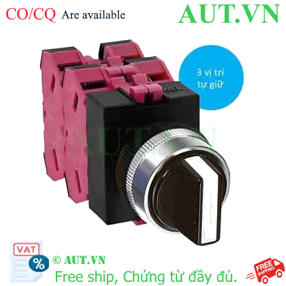 Ảnh của Chuyển mạch 3 vị trí tự giữ IDEC ASW304 D22 4NC