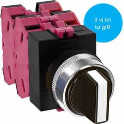 Ảnh của Chuyển mạch 3 vị trí tự giữ IDEC ASW304 D22 4NC