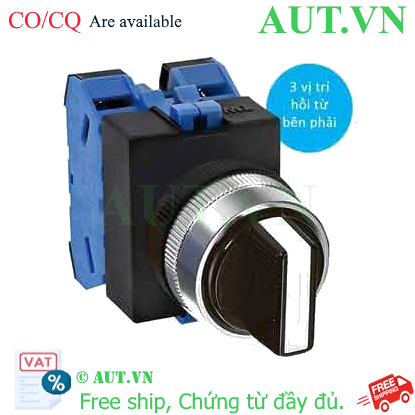 Ảnh của Chuyển mạch 3 vị trí tự hồi IDEC ASW3120 D22 2NO