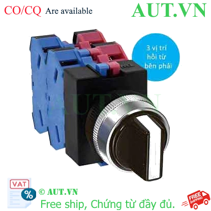 Ảnh của Chuyển mạch 3 vị trí tự hồi IDEC ASW3122 D22 2NO+2NC