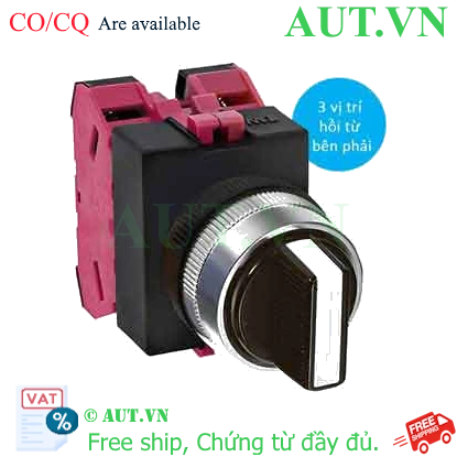 Ảnh của Chuyển mạch 3 vị trí tự hồi IDEC ASW3102 D22 2NC