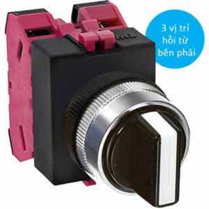 Ảnh của Chuyển mạch 3 vị trí tự hồi IDEC ASW3102 D22 2NC