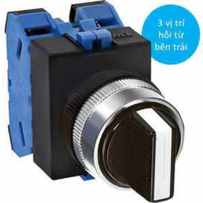 Ảnh của Chuyển mạch 3 vị trí tự hồi IDEC ASW3220 D22 2NO