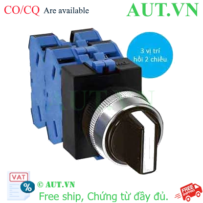 Ảnh của Chuyển mạch 3 vị trí tự hồi IDEC ASW3340 D22 4NO