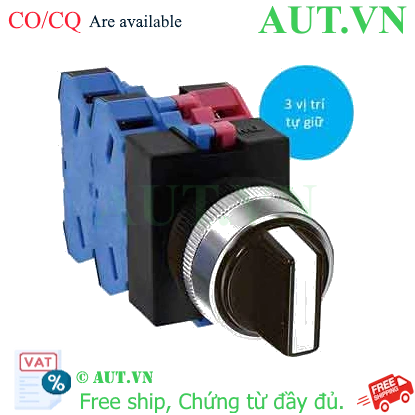 Ảnh của ASW33S-243 chuyển mạch 3 vị trí IDEC, D22, 2NO+1NC