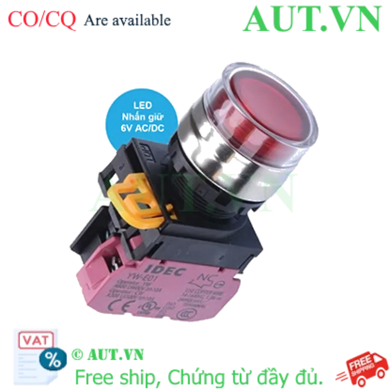 Ảnh của Nút ấn IDEC YW4L-AF2E01Q2R .