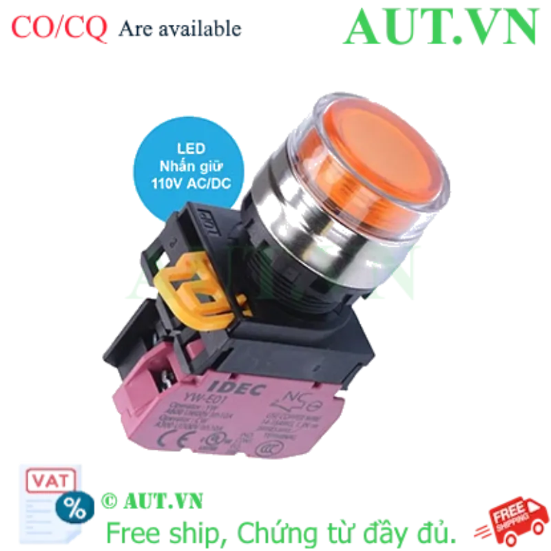Ảnh của Nút ấn IDEC YW4L-AF2E01QHA .