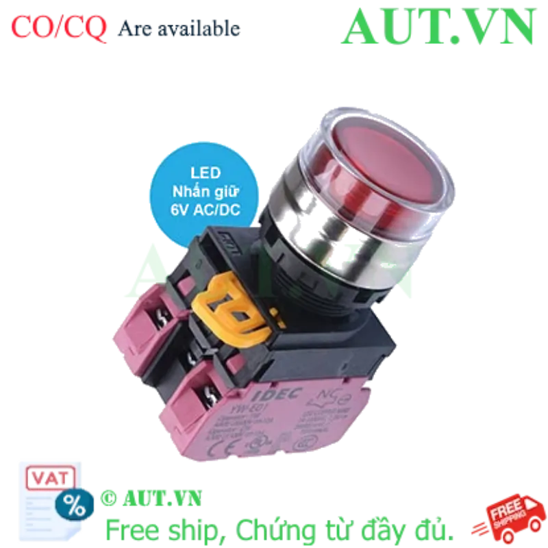 Ảnh của Nút ấn IDEC YW4L-AF2E02Q2R .