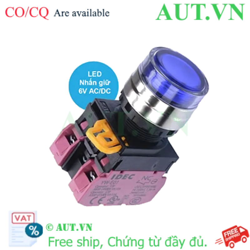 Ảnh của Nút ấn IDEC YW4L-AF2E02Q2S .