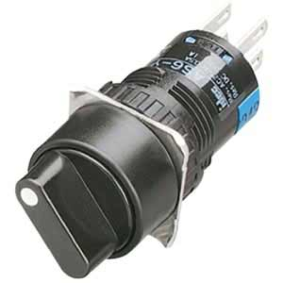 Ảnh của Chuyển mạch 3 vị trí tự hồi IDEC AS6M-31Y2PC D16 2NO+2NC