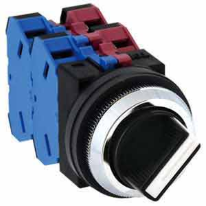 Ảnh của Chuyển mạch 3 vị trí tự hồi IDEC ASN3122N-MAU D30 2NO+2NC