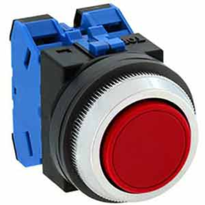 Ảnh của Nút nhấn nhả không đèn IDEC ABN120R D30 2NO (Đỏ)