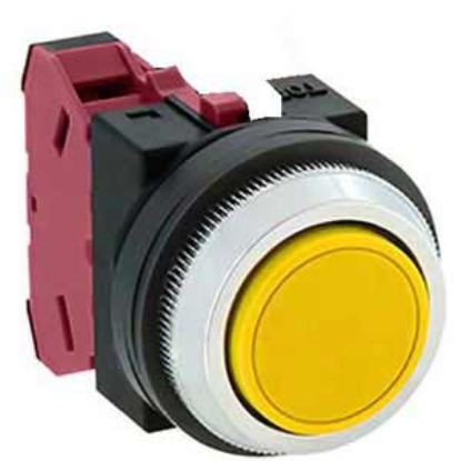 Ảnh của Nút nhấn nhả không đèn IDEC ABN101Y D30 1NC (Vàng)
