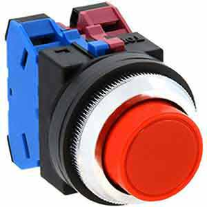 Ảnh của Nút nhấn nhả không đèn IDEC ABN220R D30 2NO (Đỏ)