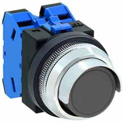 Ảnh của Nút nhấn nhả không đèn IDEC ABN2G20B D30 2NO (Đen)