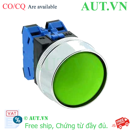 Ảnh của Nút nhấn nhả không đèn IDEC ABN3G20G D30 2NO (Xanh)