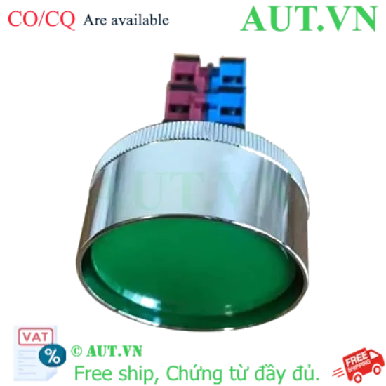 Ảnh của Nút ấn nhả ABN4F22G IDEC, D30, 2NO+2NC, màu xanh