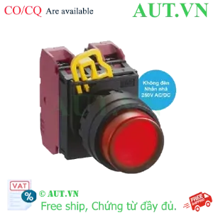Ảnh của Nút công tắc nhấn nhả YW1L-M2E02Q0R IDEC, D22, 2NC