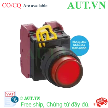 Ảnh của Nút công tắc nhấn nhả YW1L-M2E02Q0R IDEC, D22, 2NC
