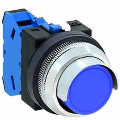 Ảnh của Nút nhấn nhả không đèn IDEC ABN2G10S D30 1NO (Xanh)