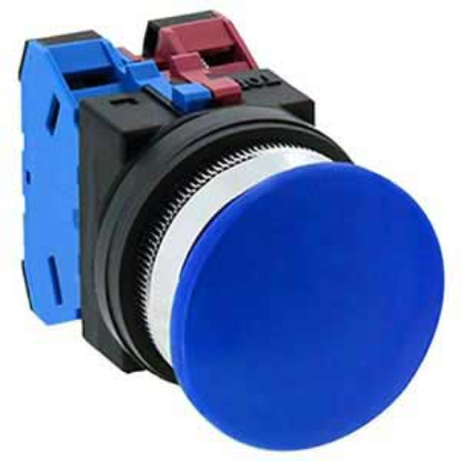 Ảnh của Nút nhấn nhả không đèn IDEC ABN311S D30 1NO+1NC (Xanh)