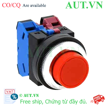 Ảnh của Nút nhấn giữ không đèn IDEC AON210R D30 1NO (Đỏ)