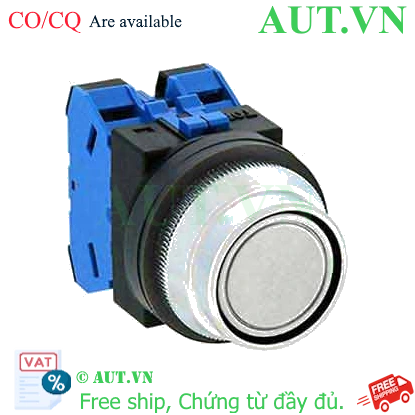 Ảnh của Nút nhấn giữ không đèn IDEC AON2F20W D30 2NO (Trắng)