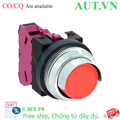 Ảnh của Nút nhấn giữ không đèn IDEC AON2G01R D30 1NC (Đỏ)