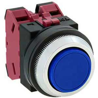 Ảnh của Nút nhấn giữ không đèn IDEC AON102S D30 2NC (Xanh)