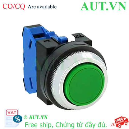 Ảnh của Nút nhấn giữ không đèn IDEC AON110G D30 1NO (Xanh)