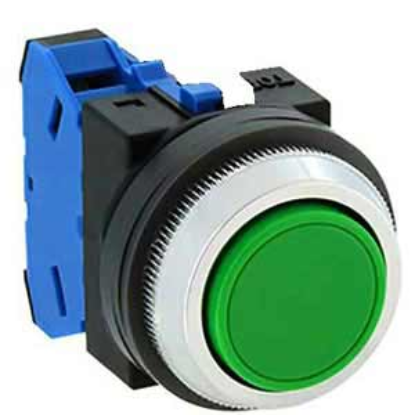 Ảnh của Nút nhấn giữ không đèn IDEC AON110G D30 1NO (Xanh)