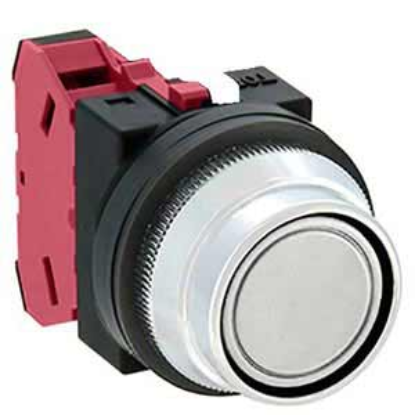 Ảnh của Nút nhấn giữ không đèn IDEC AON2F01W D30 1NC (Trắng)