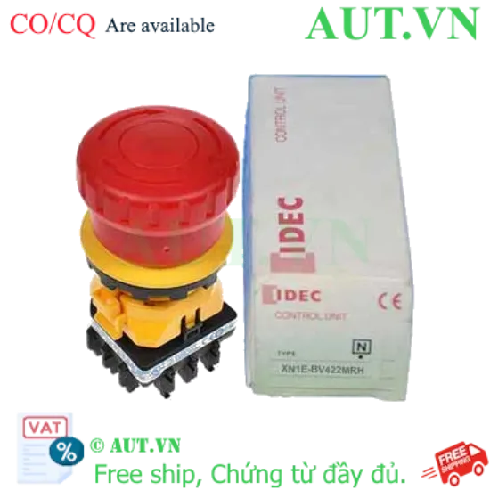 Ảnh của Nút dừng khẩn cấp D30  IDEC XN1E-BV422MRH 