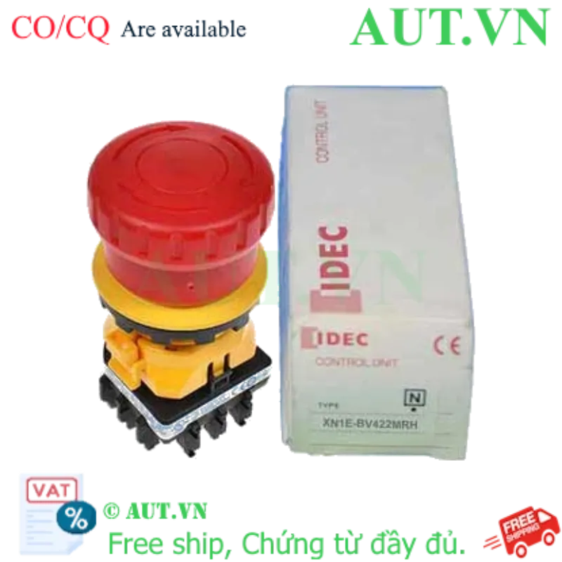 Ảnh của Nút dừng khẩn cấp D30  IDEC XN1E-BV422MRH 