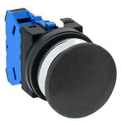 Ảnh của Nút nhấn giữ không đèn IDEC AON310B D30 1NO (Đen)