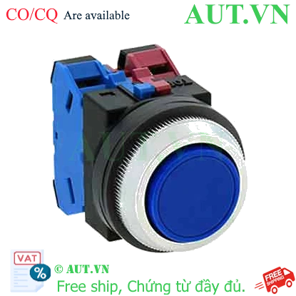 Ảnh của Nút nhấn nhả không đèn IDEC ABN111S D30 1NO+1NC (Xanh)
