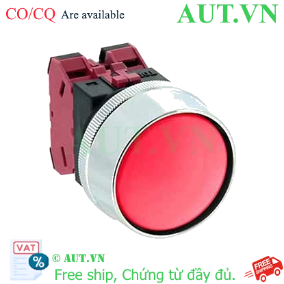 Ảnh của Nút nhấn nhả không đèn IDEC ABN3G02R D30 2NC (Đỏ)