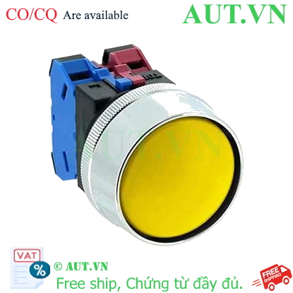 Ảnh của Nút nhấn nhả không đèn IDEC ABN3G11Y D30 1NO+1NC (Vàng)