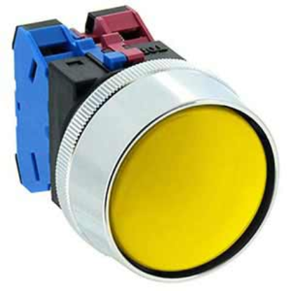 Ảnh của Nút nhấn nhả không đèn IDEC ABN3G11Y D30 1NO+1NC (Vàng)